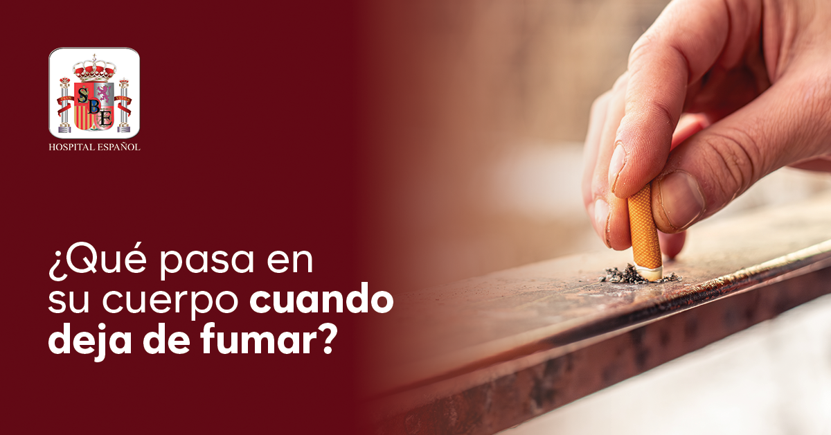 ¿Qué pasa en su cuerpo cuando deja de fumar?